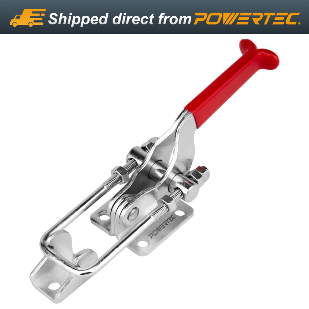 POWERTEC Latch-Action Toggle Clamp, 2000 lbs Capacity, 40341(20306)