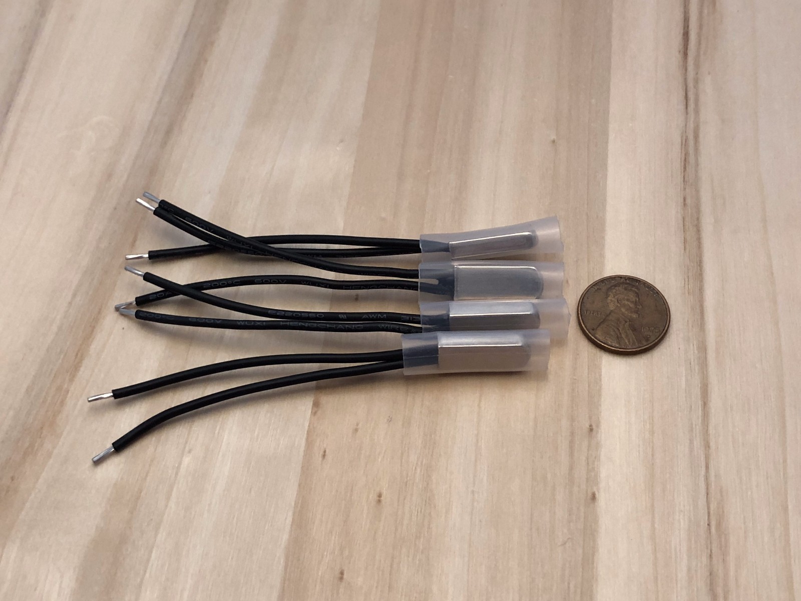 4 Pieces Thermostat switch KSD9700 45ºC 113ºF  N.C. NC Temperature BiMetal C28