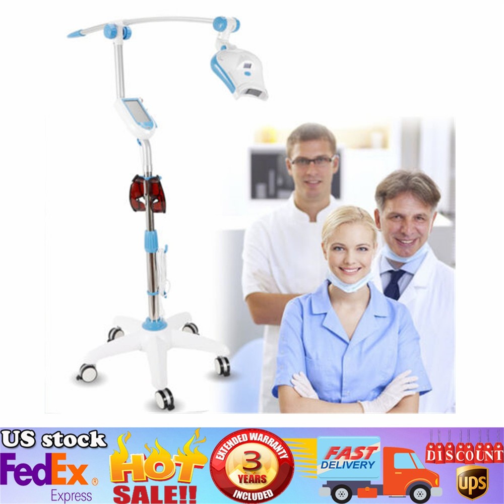 Dental Mobile Teeth Whitening Machine LED Light Bleaching Accelerator Cold Lamp