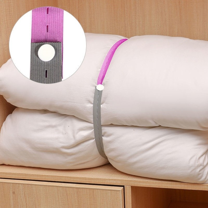 30 Pieces Multicolors Elastic Bands Home Storage Solution for Bedding Linens