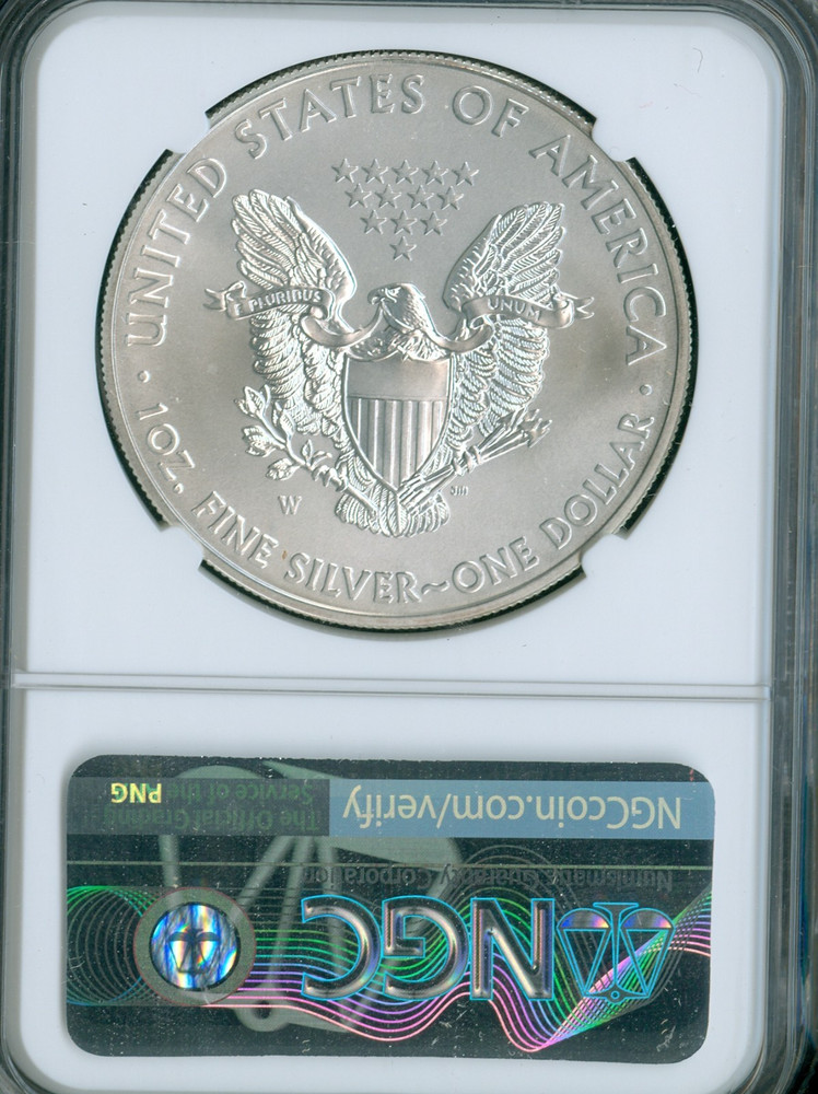 2013 W SILVER EAGLE ANNUAL SET NGC MS69 MAC SPOTLESS .