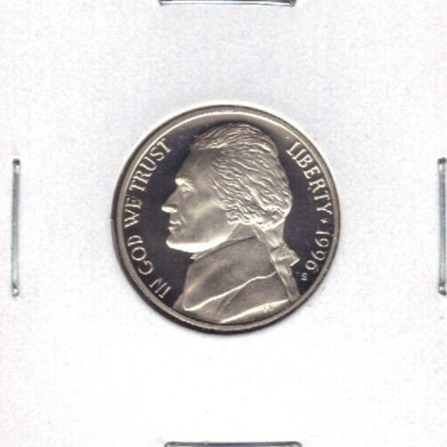 1996-S PROOF JEFFERSON NICKEL