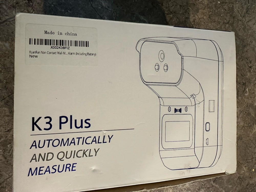 NEW K3 Plus Automatically & Quickly Measures, High Accuracy Infrared Thermometer