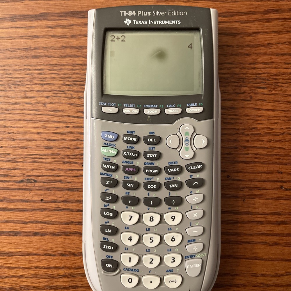 Texas Instruments TI-84 Plus Silver Edition Graphing Calculator