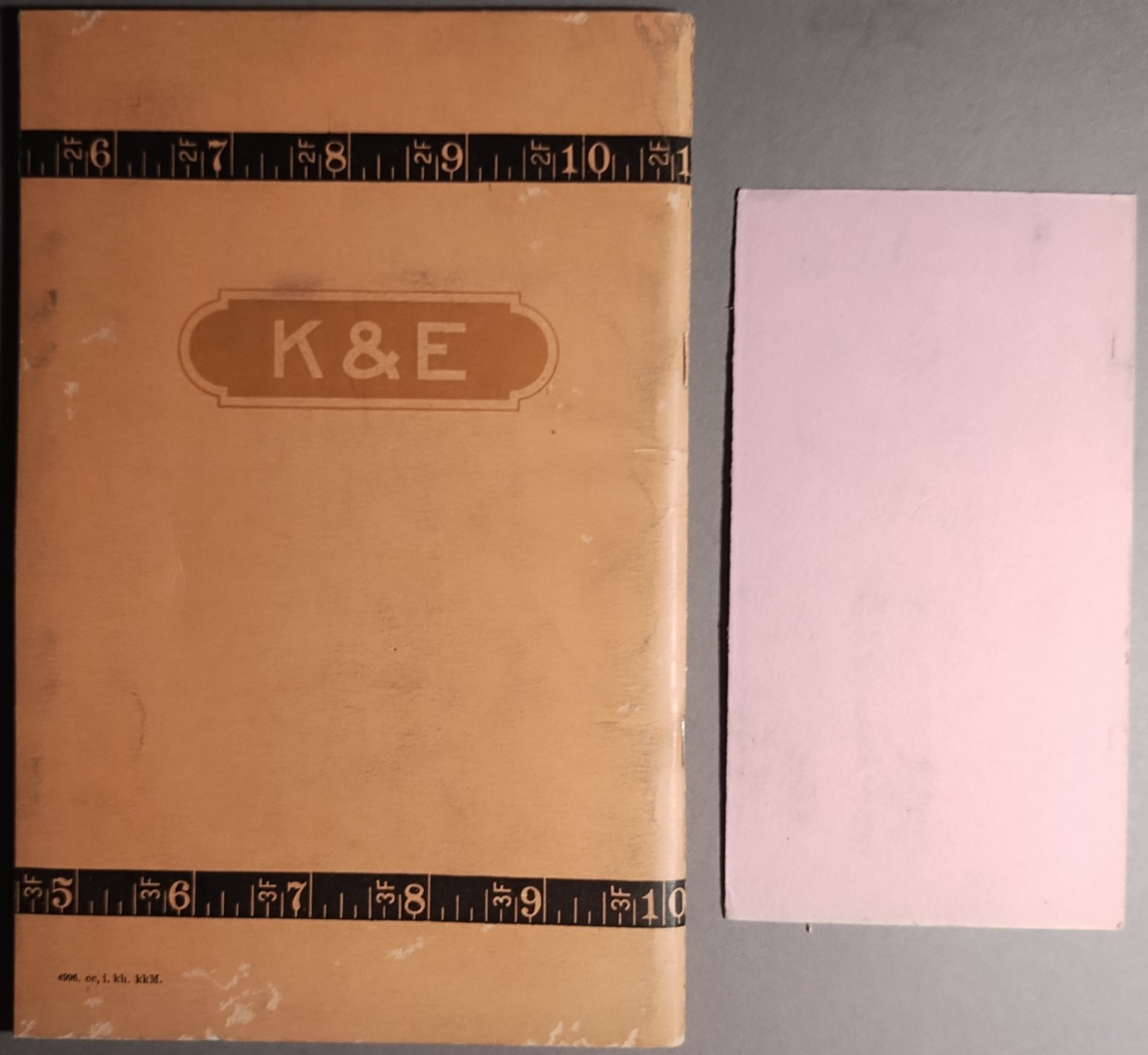 1926 Keuffel & Esser K&E Measuring Tape Folding Rule Catalog + Ink Blotter B6-26
