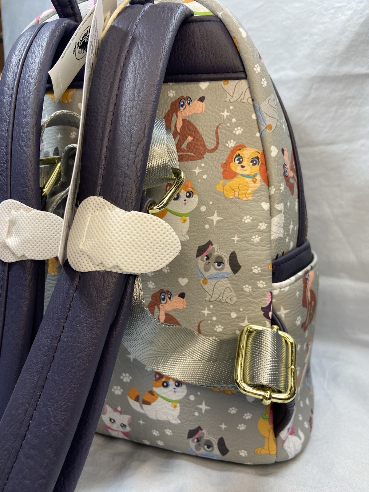 Disney Parks Loungefly 2025 @Pets” Cats, Dogs, Pluto, Marie Loungefly Backpack