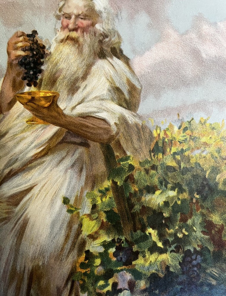 Vintage Advertisement, Lithograph On Carton