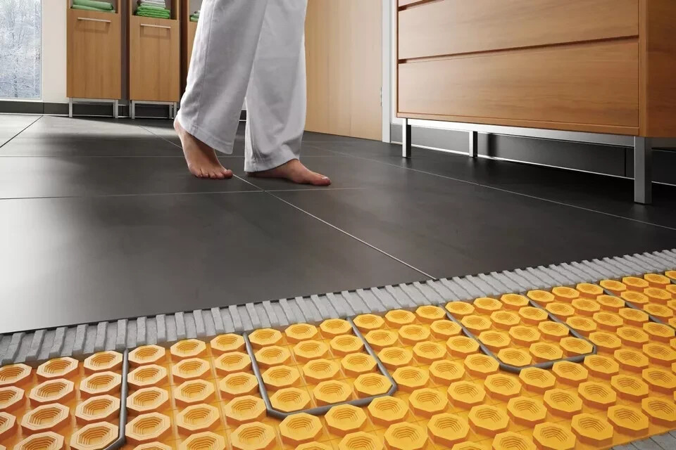 Schluter Systems DITRA-HEAT-E-HK Electric Radiant Floor Heating Cable 240V
