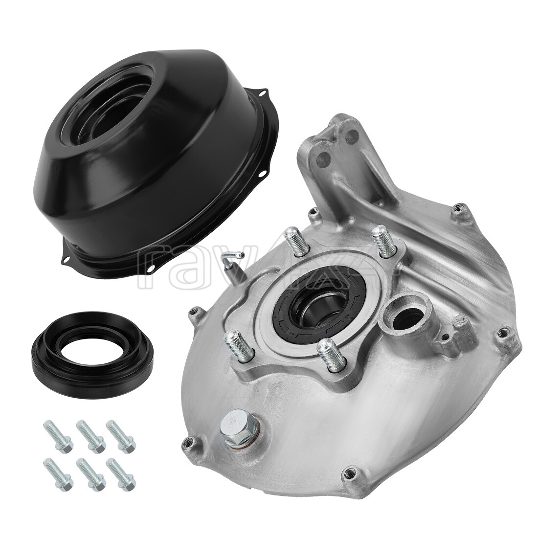 Rear Brake Drum Hub Plate Cover Bearing Seals Kit for Honda TRX400FW 1995-2003