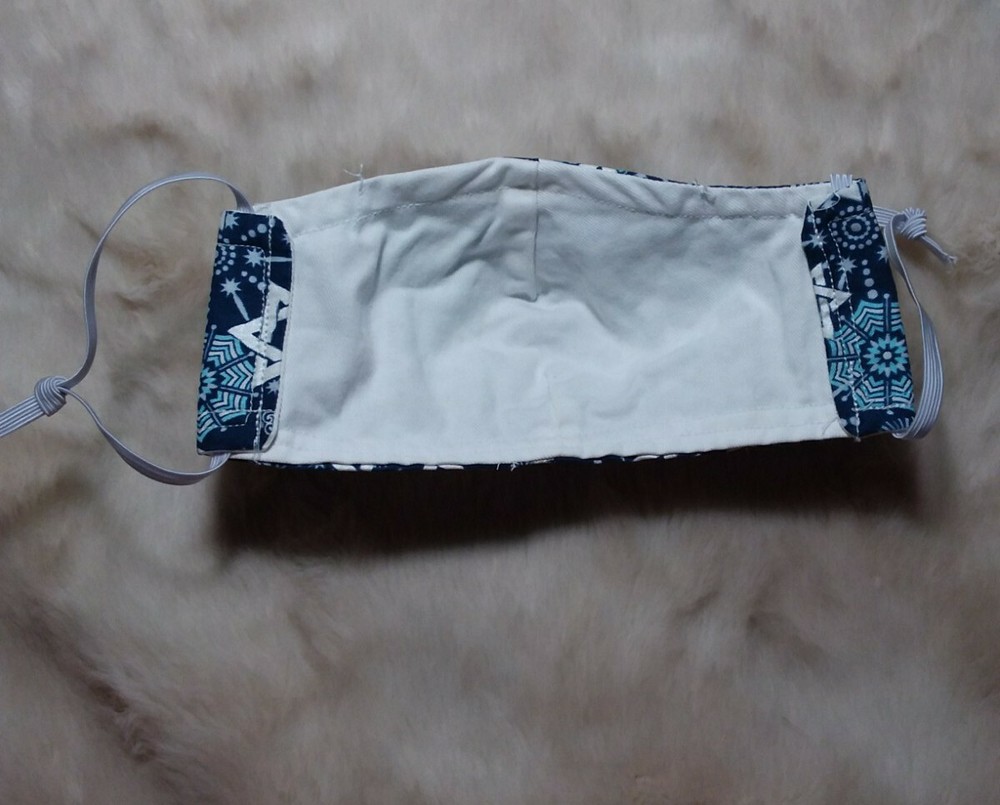 Hanukkah Cotton Face Mask Large