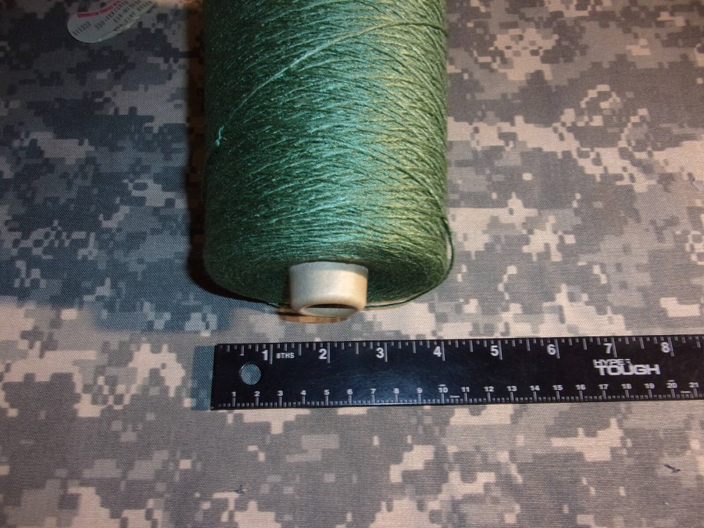 NEW RAYON CONSTRUCTION MASON STRING THREAD LINE BONDED TWINE PINE GREEN 1500 FT