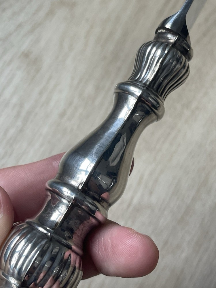 Vintage rainard sheffield wedding cake sterling Silver Handle
