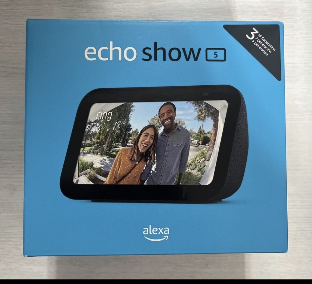 Amazon Echo Show 5 (3rd Gen.) Smart Display Speaker - Charcoal