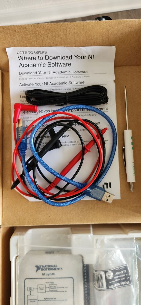 National Instruments NI myDAQ Student Data Aquisition Device - USED