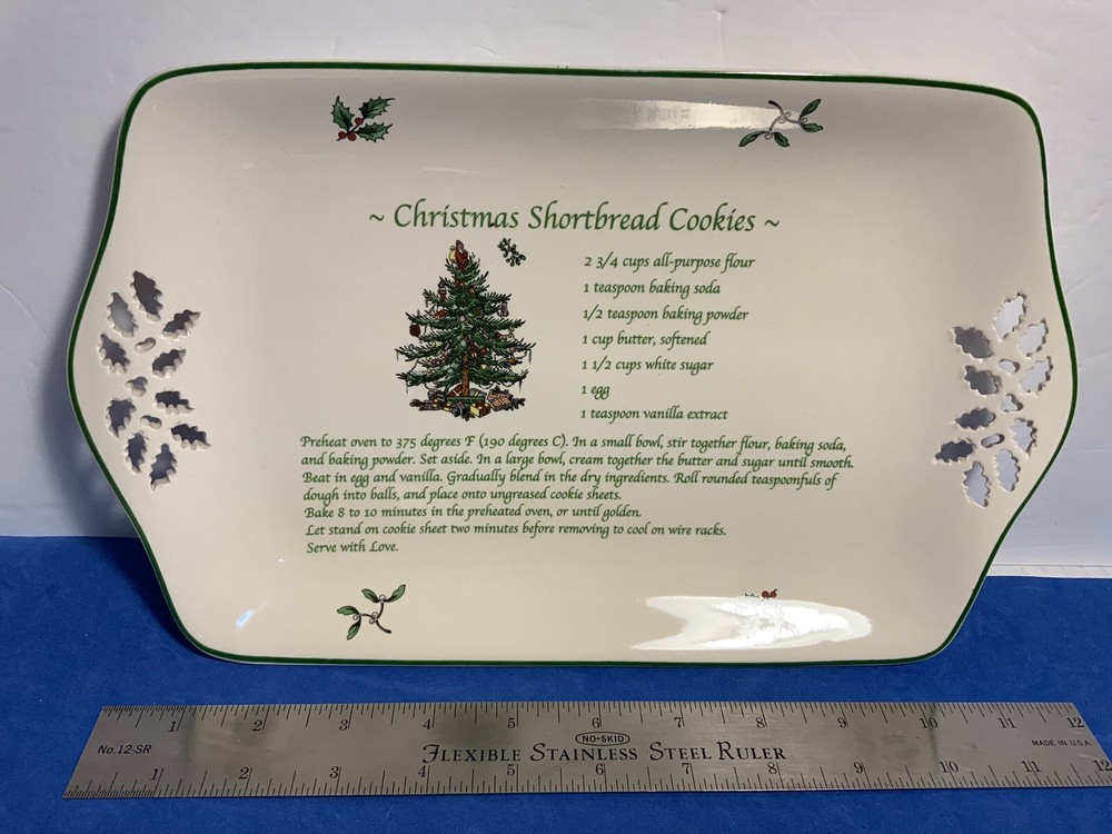 Spode Pierced Recipe Tray NIB