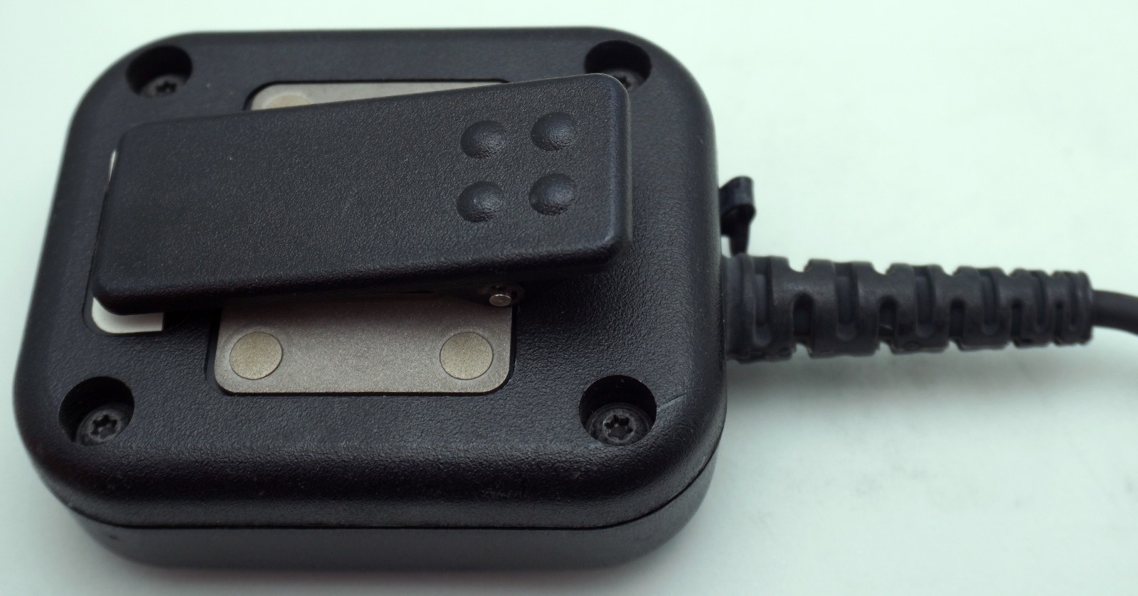 Thales PTT Radio Speaker Microphone Mic 23386 - 1600469-4 - 6-Pin