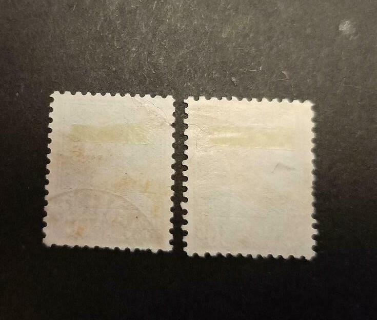 1934 LITHUANIA Scott # 284-285 Used