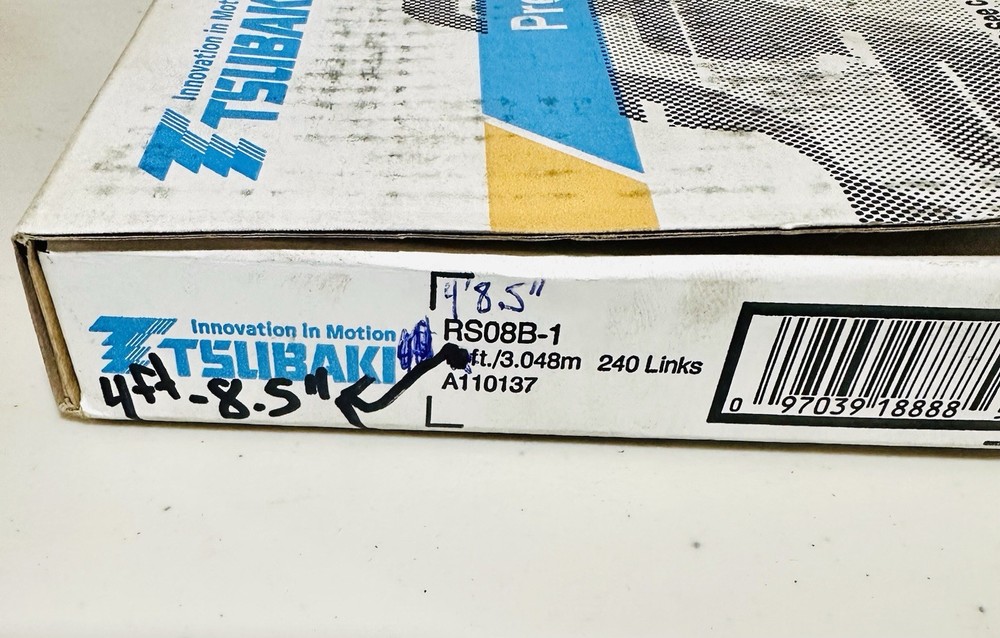 Tsubaki, Roller Chain-RS08B-1