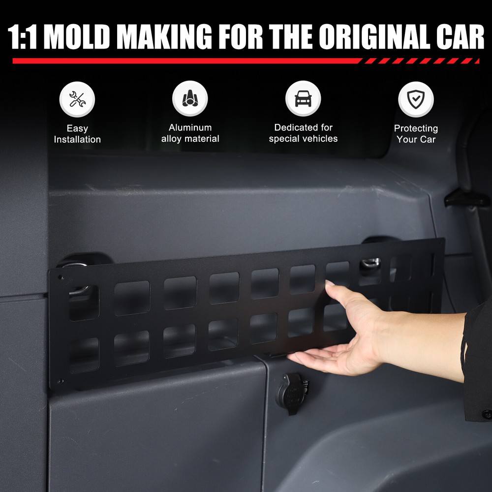 Storage Panel Rear Trunk Left Side Rack Storage For INEOS Grenadier 2020+