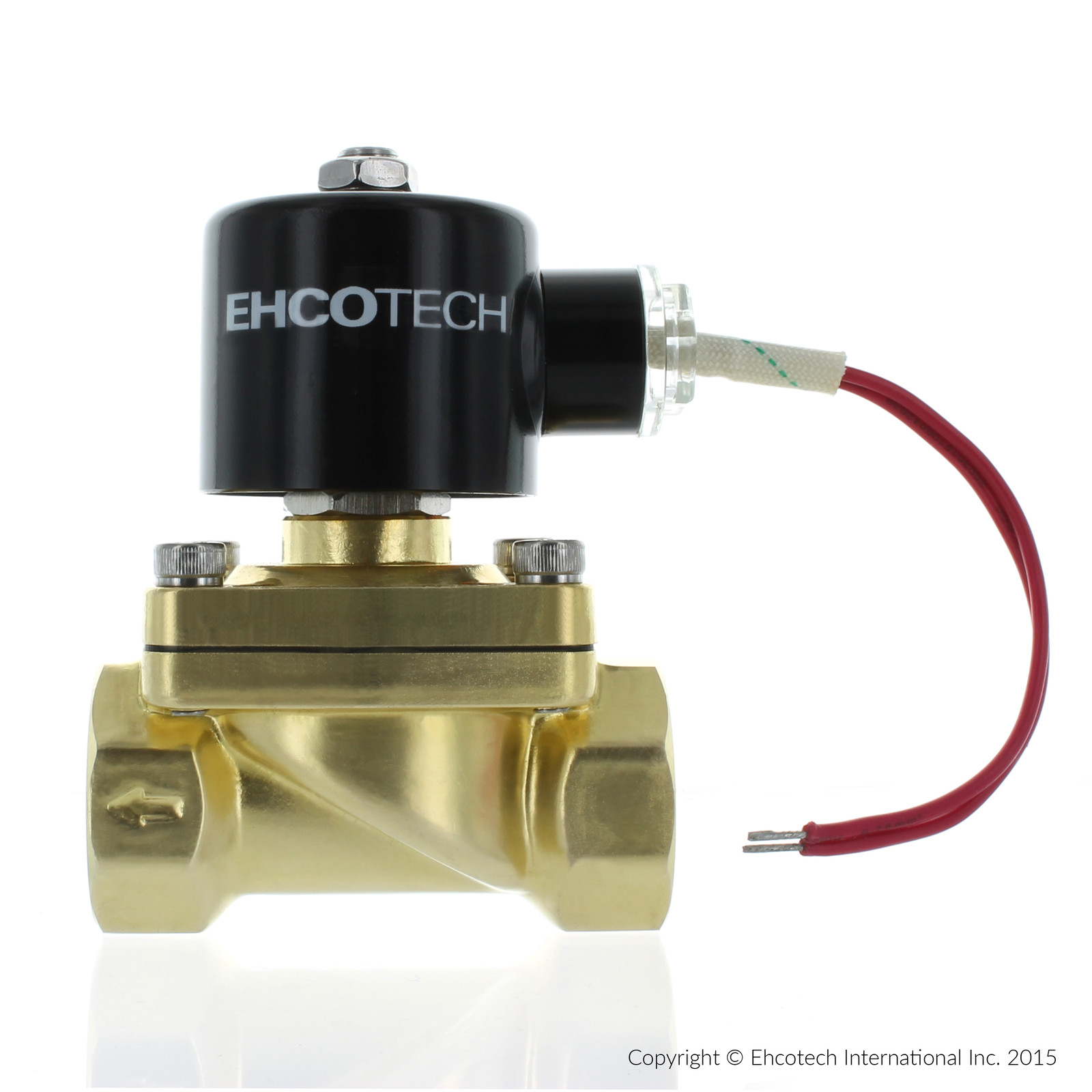 1" NPT 110V 120V Volt AC Electric Solenoid Valve Brass Water Air Gas NC 1 inch