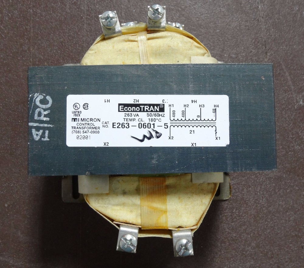 Micron E236-0601-5 EconoTRAN Control Transformer