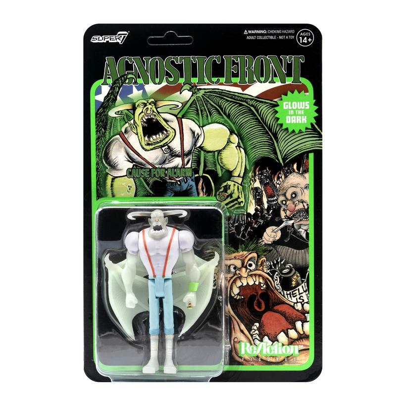 Super7 Agnostic Front ReAction Figure - Eliminator (Glow in the Dark)