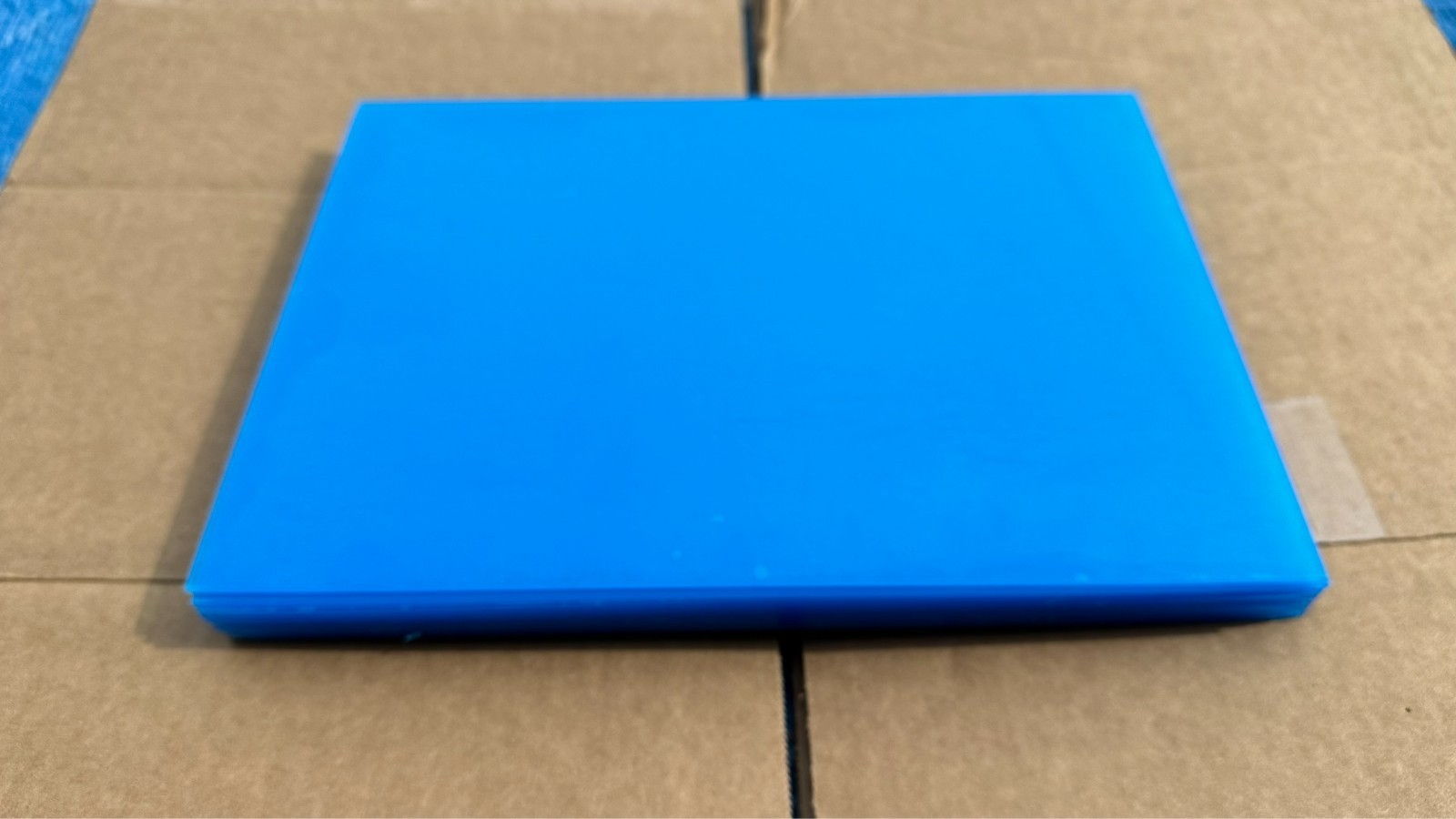 Lot of 10 New Sheets of 11-3/4" x 8-3/8" Acrylic Clear Plexiglass Plexi