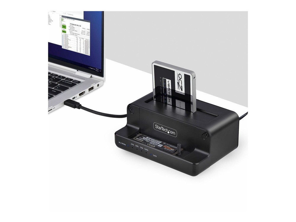 StarTechcom M.2 NVMe to 2.5/3.5" SATA Duplicator N2-M2-SSD-DUPLICATOR