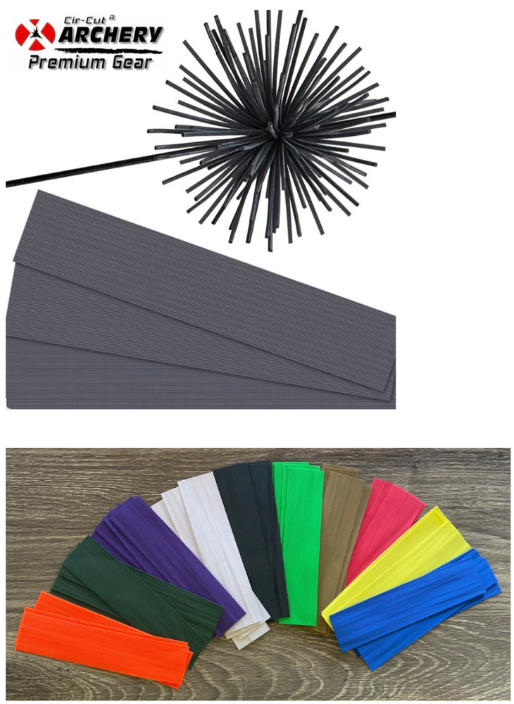 4 PC PACK - RUBBER BOW STRING SILNCERS - Reduces Vibration and Noise - USA SHIP