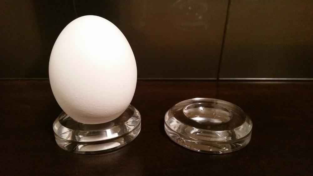*3 Large 2" Round Dimple Display Stand For Chicken Duck Goose All Medium Eggs