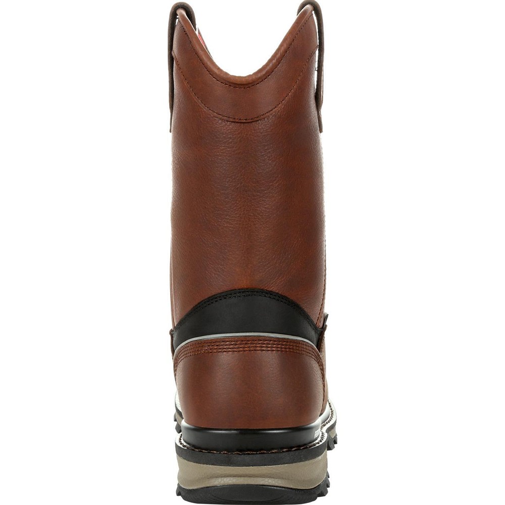 Rocky Rams Horn Waterproof Composite Toe Pull-On Work Boot
