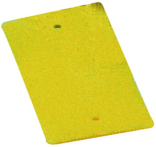 West System 808-2 Flexible Reusable Double Edged Spreaders (2 Pack) Yellow