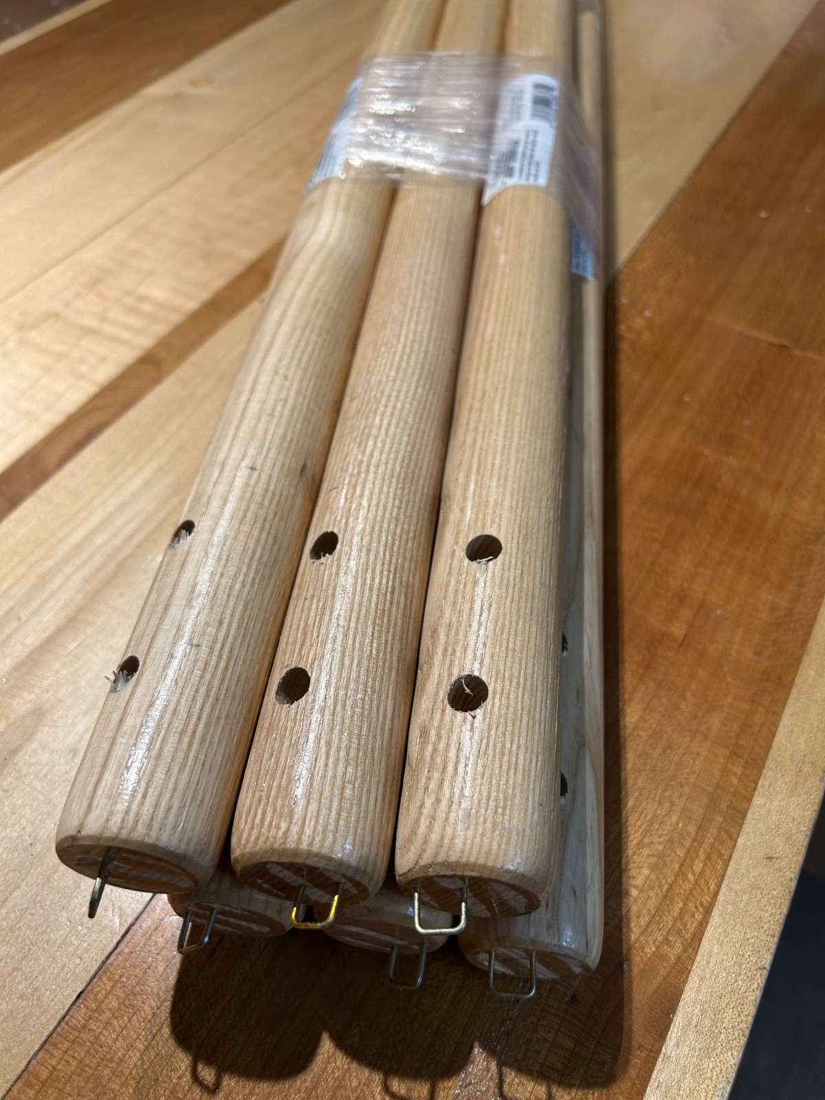 6-pack Round Eye 48” Post Hole Digger Replacement Handle