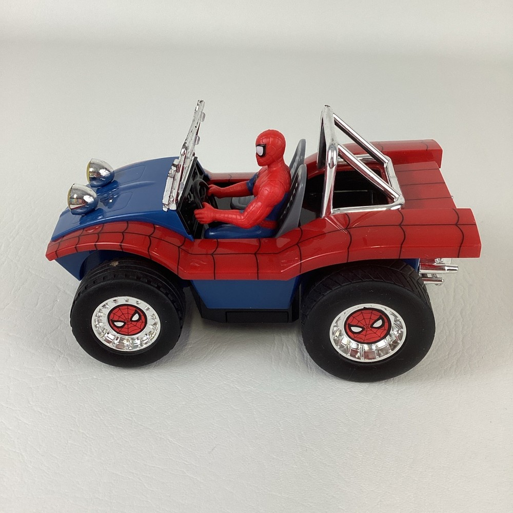 Marvel Spider-Man Remote Control Web Buggy Turbo Boost RC Toy Jada TESTED