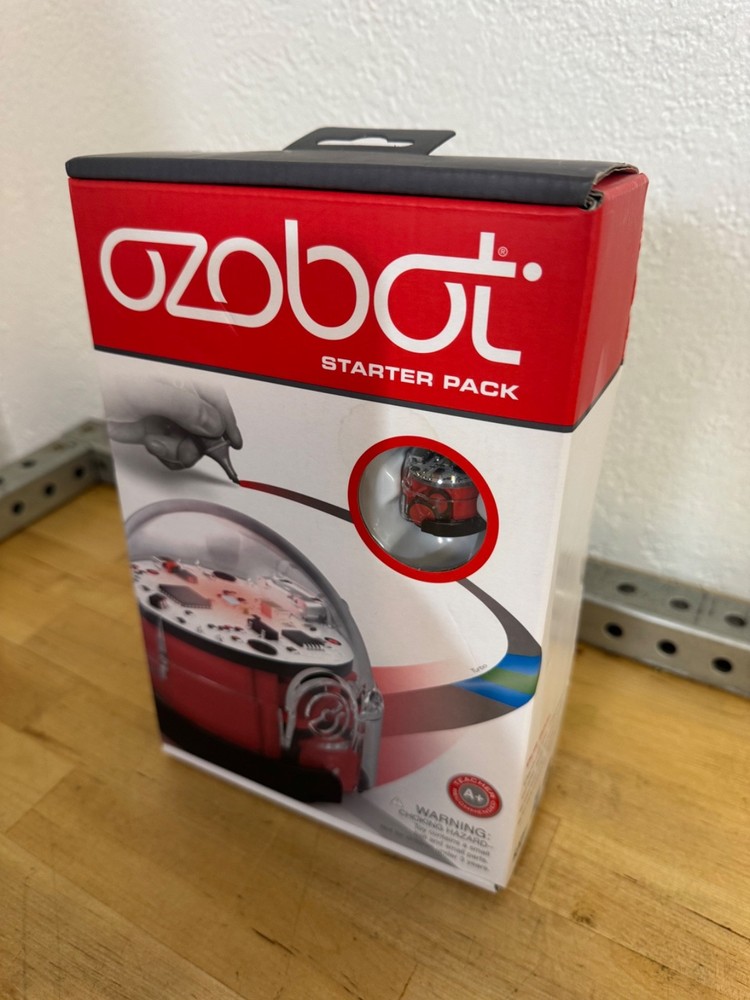 NEW Red Ozobot Starter Pack OZO-030301-04 Programmable Robot STEM