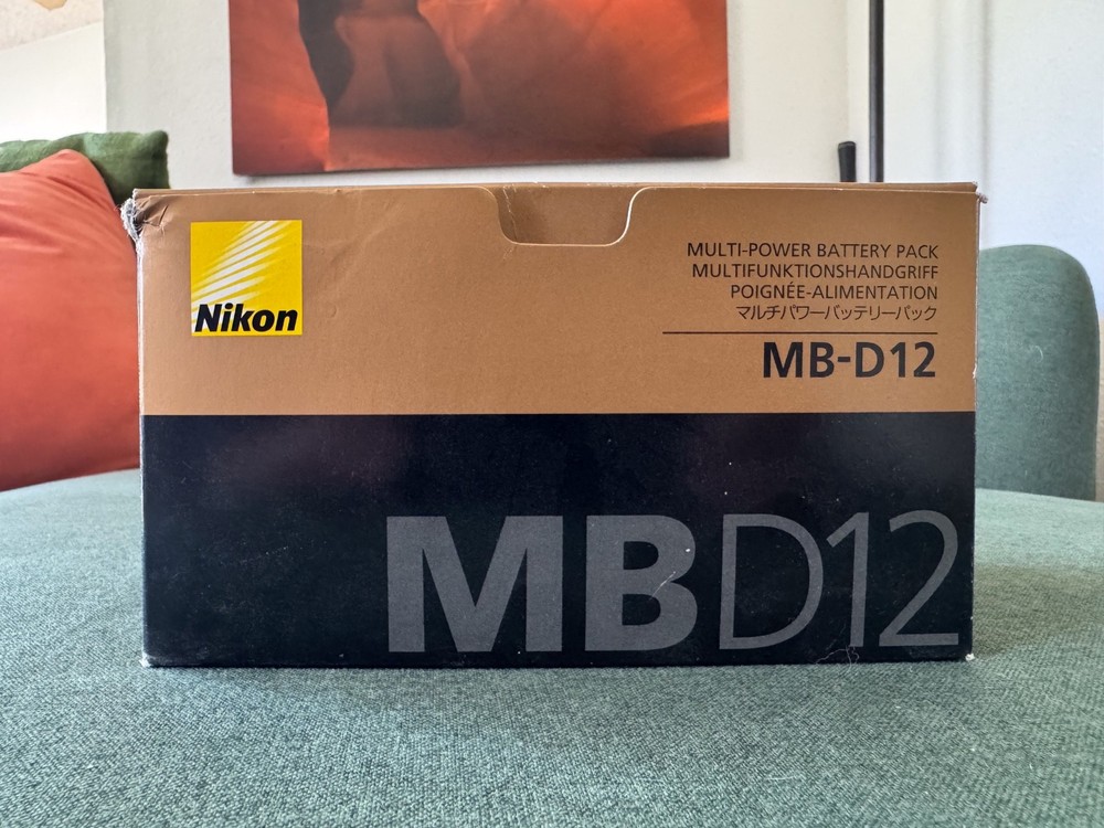 Nikon MB-D12 Multi Power Battery Pack, with box.