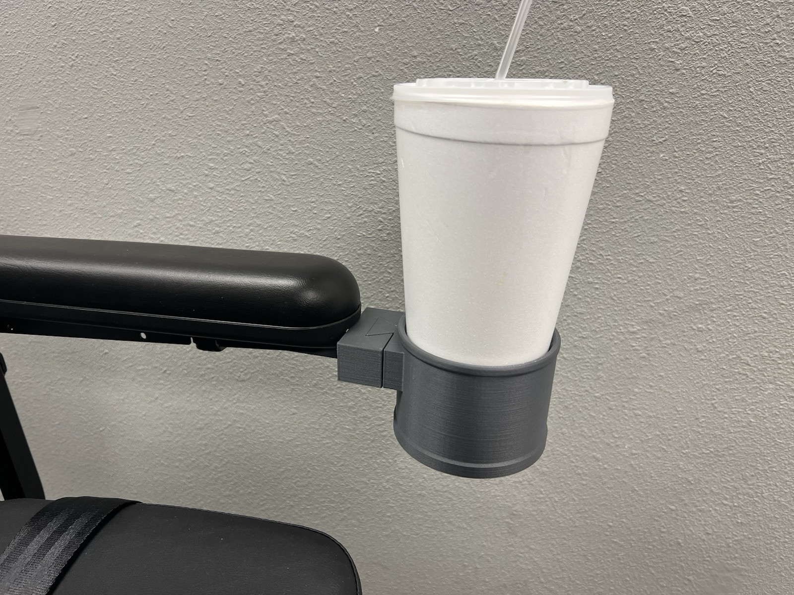 BIG Jazzy Cup Holder For Jazzy, Evo, Go Chair, Elite 14, HD And Others