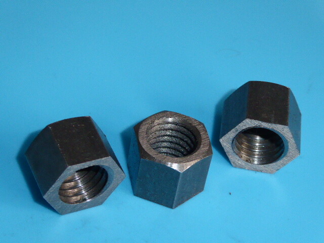 5/8" BSW - Left hand Thread Steel Full Nut - Quantity 1 -