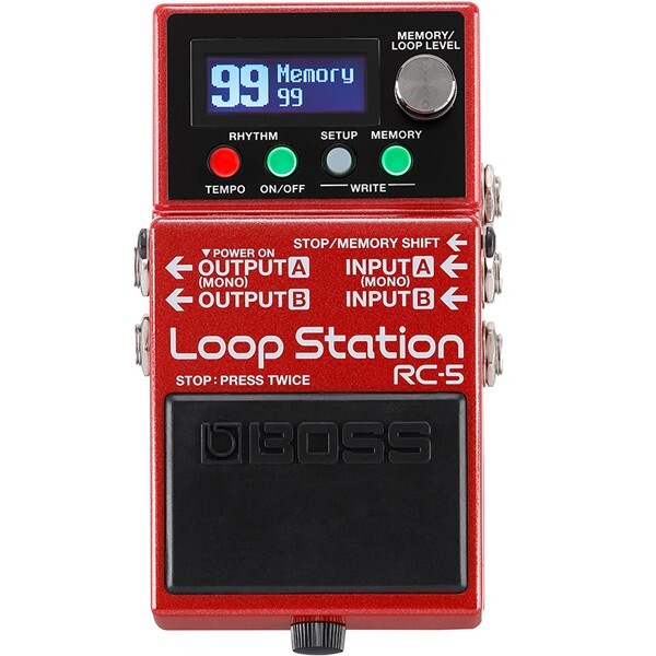 BOSS RC-5 LOOP STATION Guitar Effect Pedal