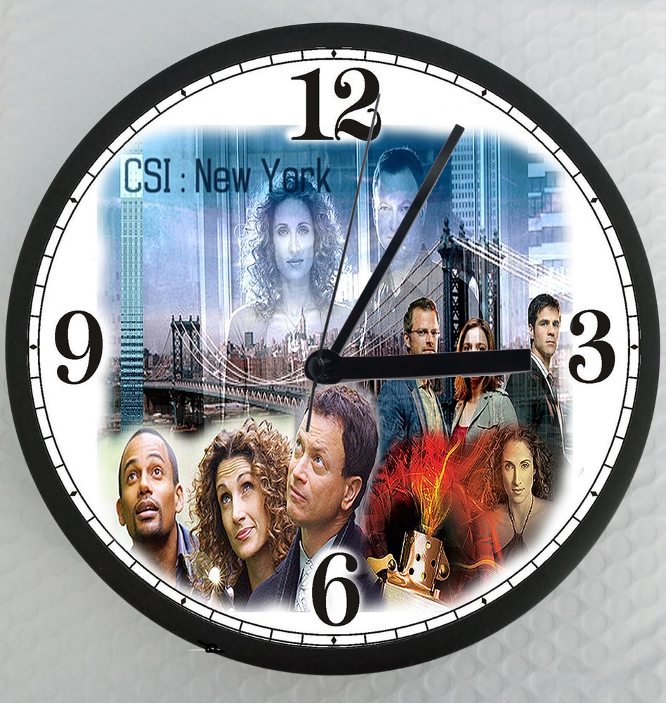 CSI : New York Wall Clock