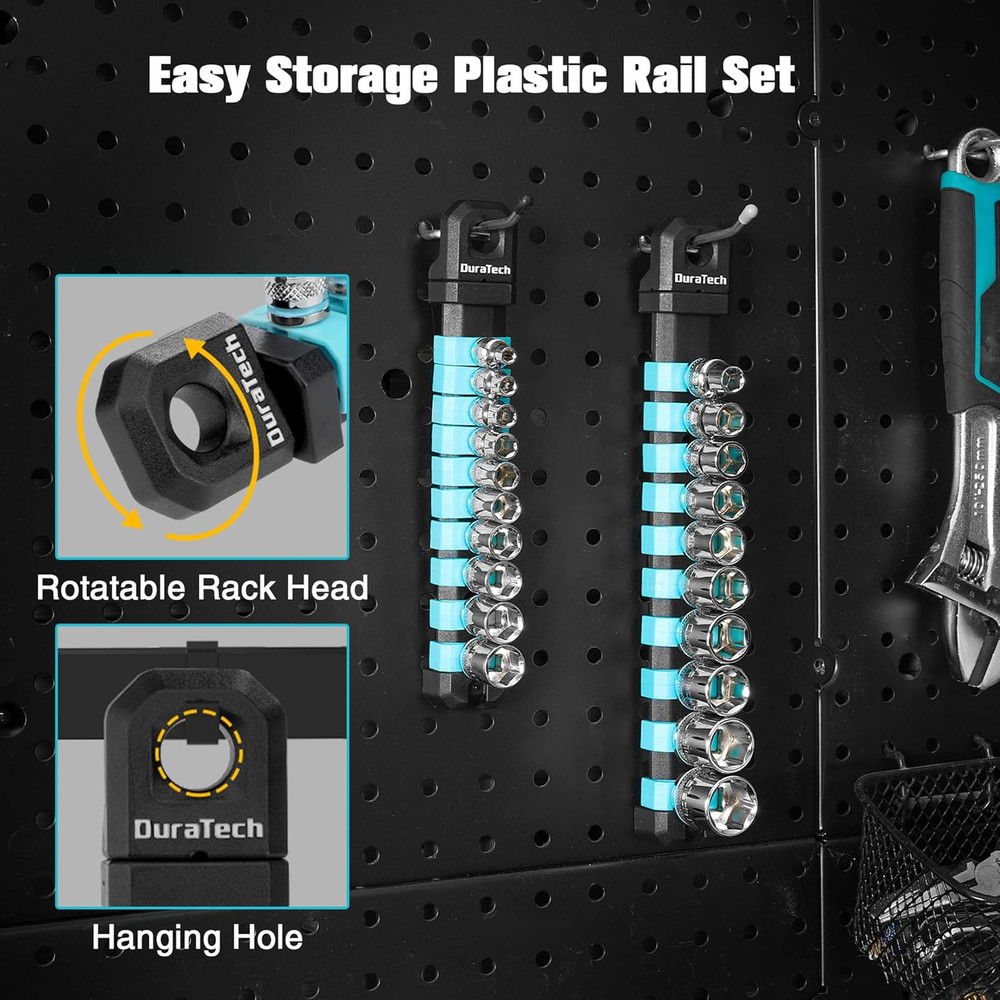 3/8" Drive Socket Set, Metric Socket Set 10PCS, Mechanic Metric Socket Sets with