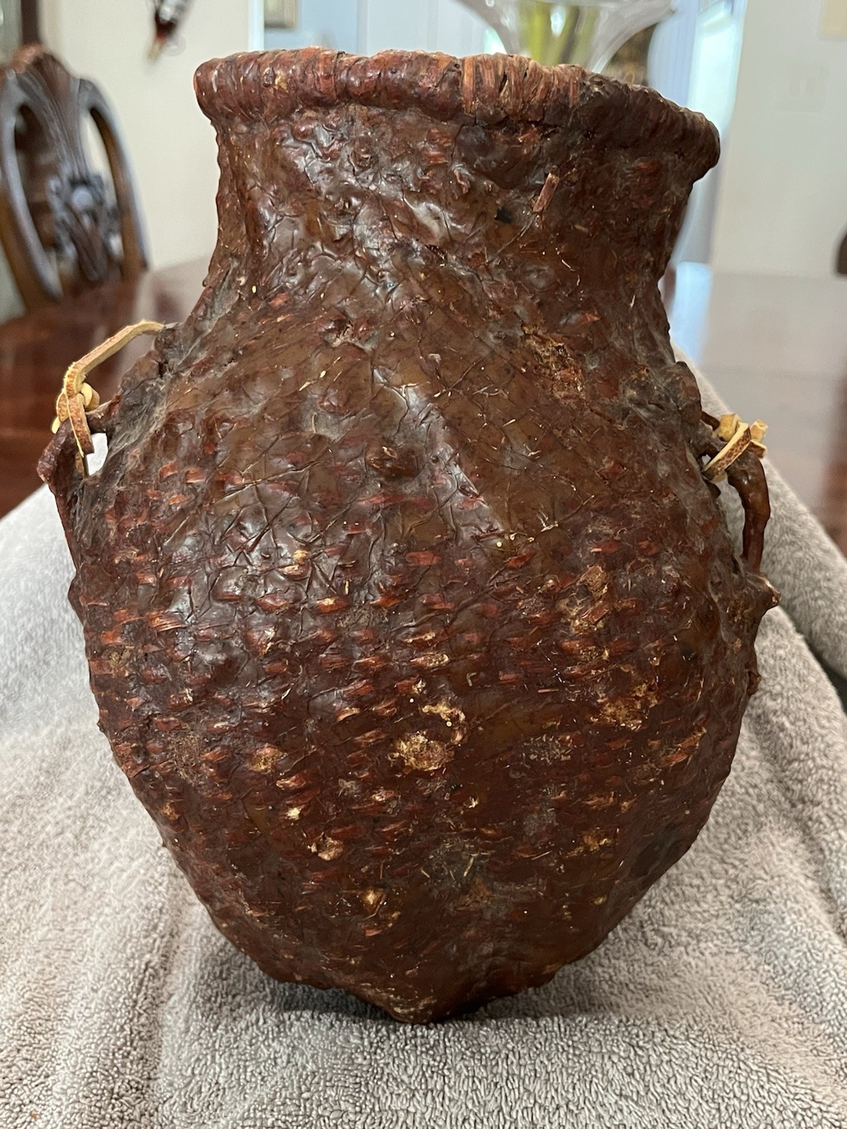 Vintage Apache Native American Jar 1880s