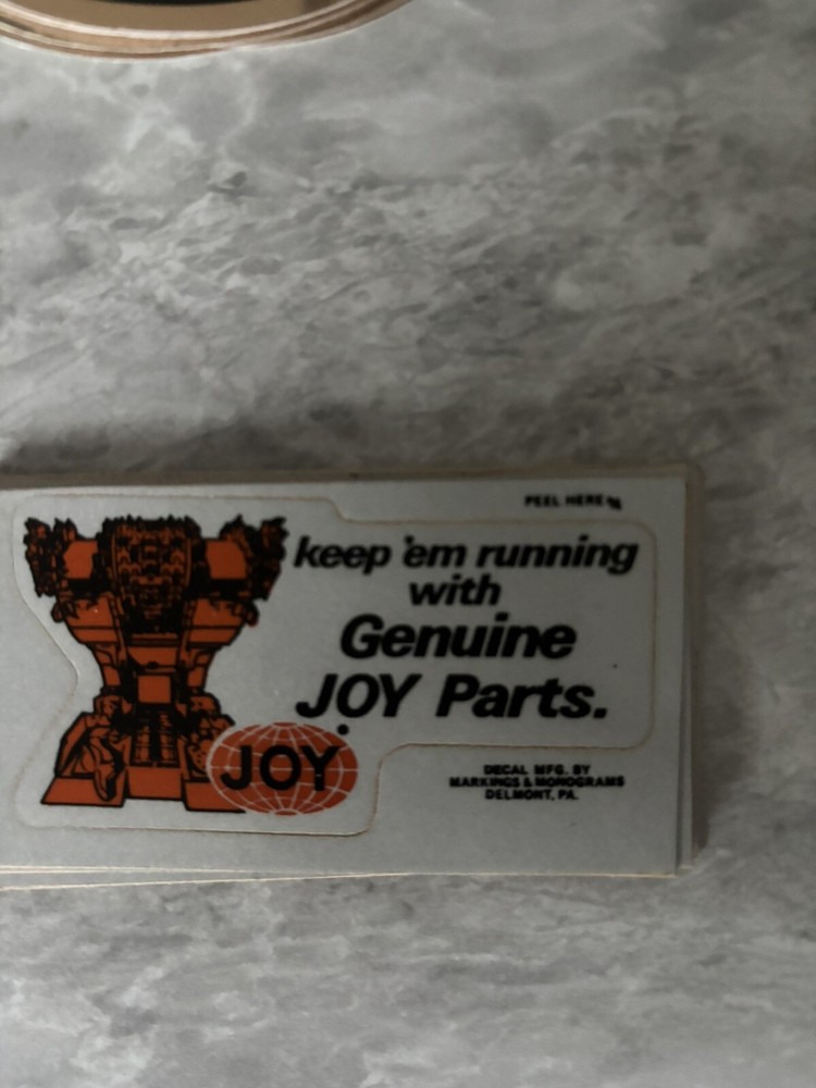 JOY  MINING STICKERS Item  6 In 2025