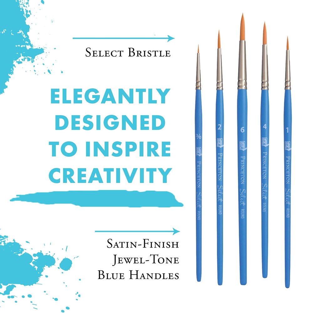 Select Artiste Paintbrush 105 Brush Set Blue