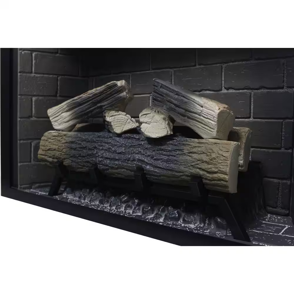 33 In. Ventless Electric Fireplace Insert
