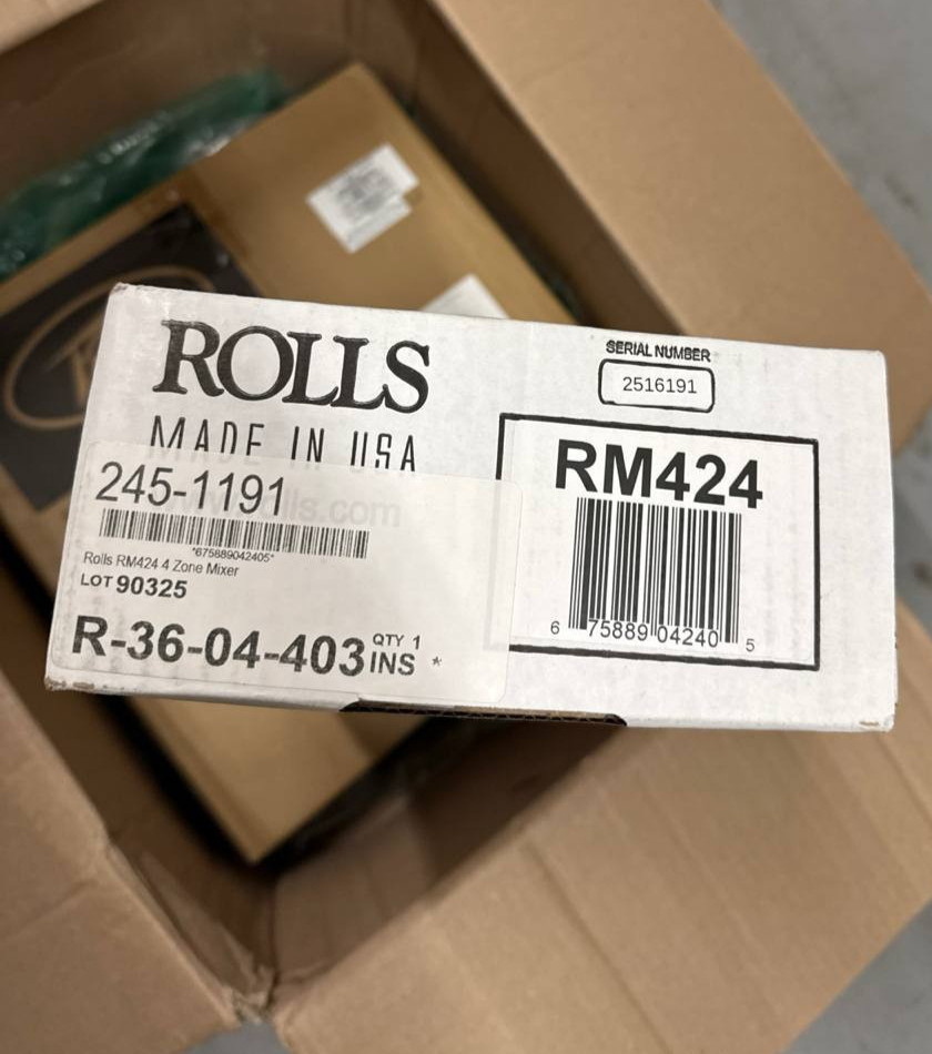Rolls RM424 Switchable Four Zone Mixer