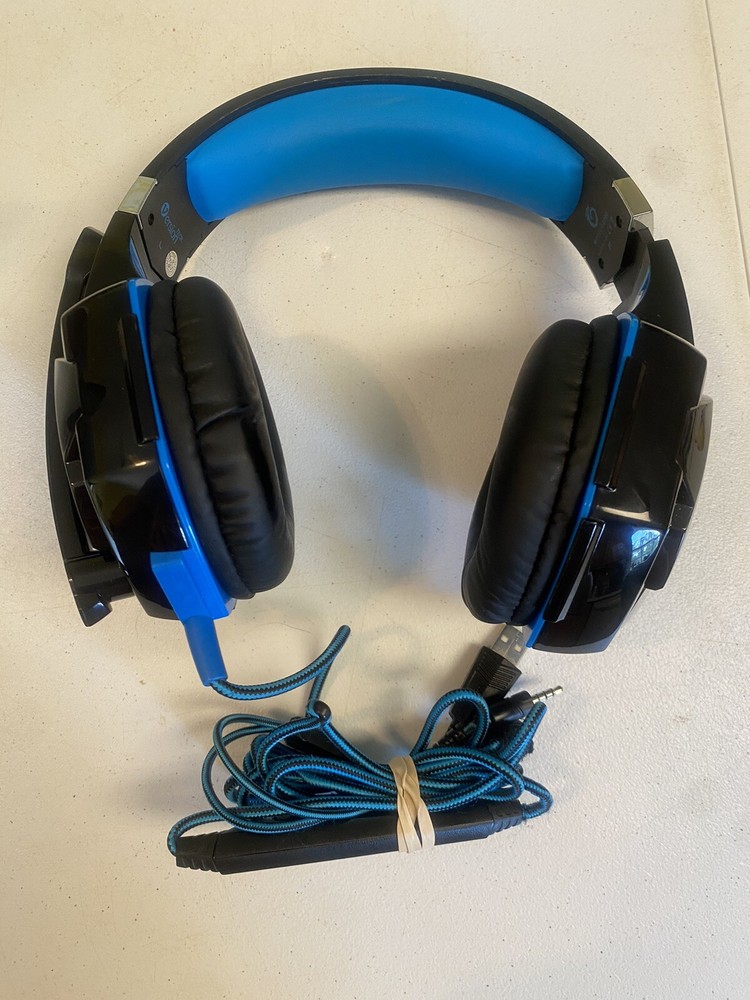 Version TECHG2000 Gaming Headset For PS5 PS4 Xbox One Controller, Bass Surround