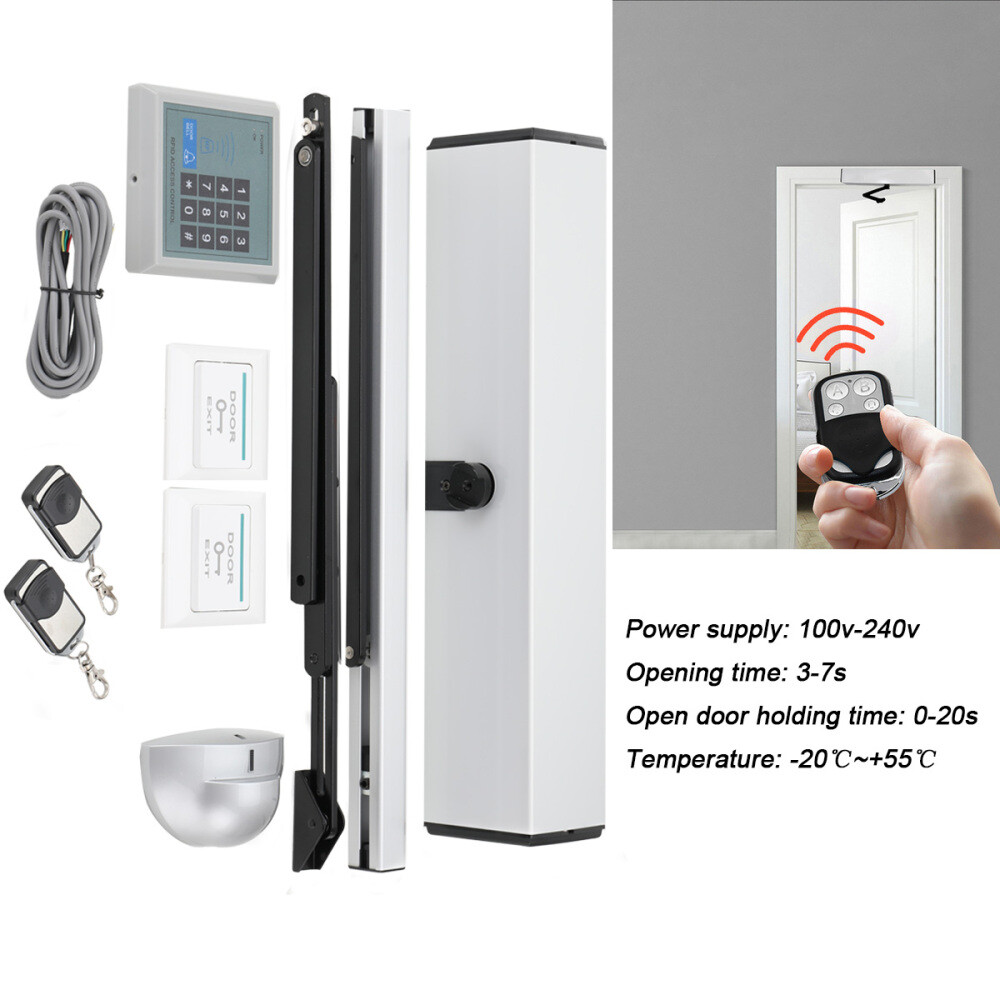 Automatic Swing Door Opener Electric Handicap Swing Gate Operator Remote Control