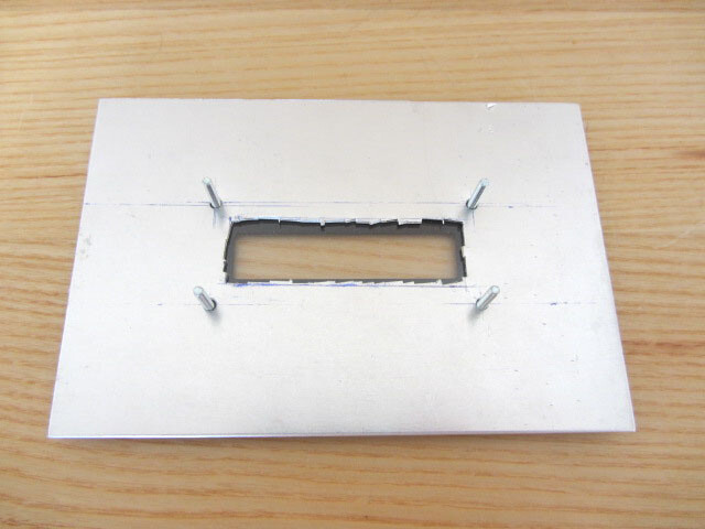 Bezel and Clear Back Plate for 16x2 LCD Char Display No precise cut required