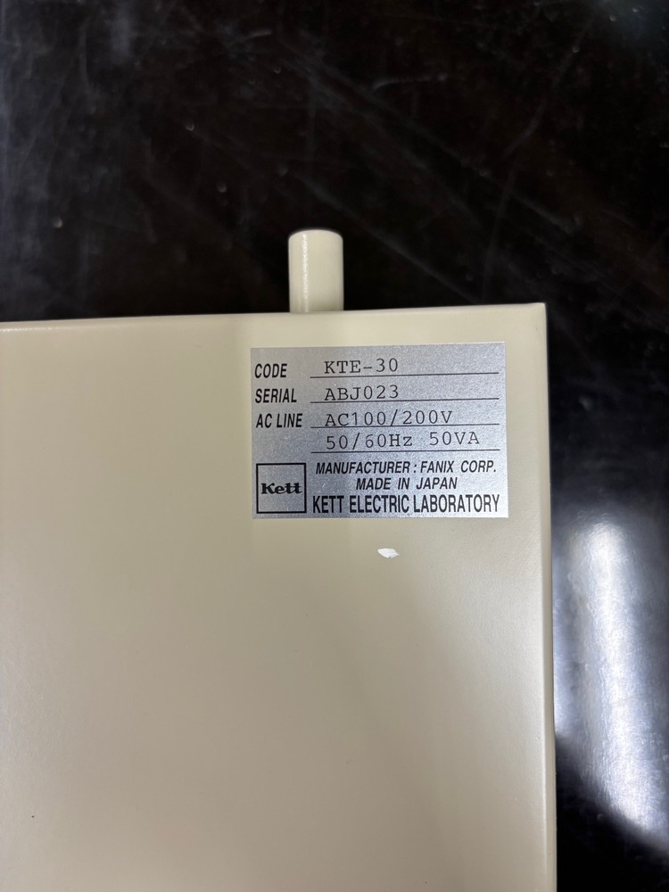 Kett KTE-30 NIR On-Line Moisture Meter